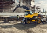 Excavadora de ruedas Volvo EW205D T3