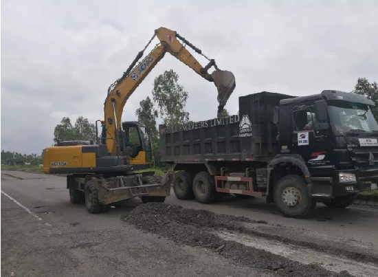 Cinturón & Ruta: Los excavadores de XCMG ayudan a la construcción básica de Bangladesh