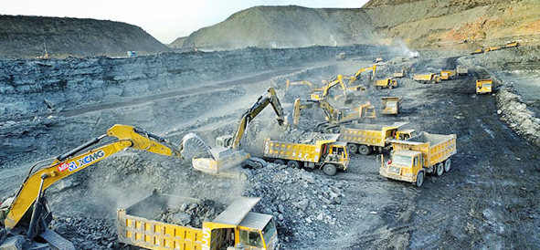 Construcción por grupo de maquinarias de mina de XCMG muestra la potencia china