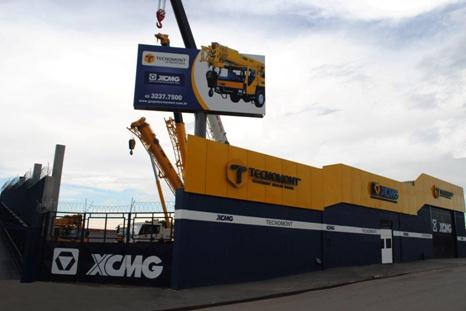 XCMG Celebró la Ceremonia de Apertura de su Tienda 4S de Grúas en la Ciudad de GOIÂNIA, Brasil