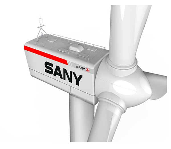 SANY SE8715 Turbina Doblemente Alimentada de Alta Velocidad